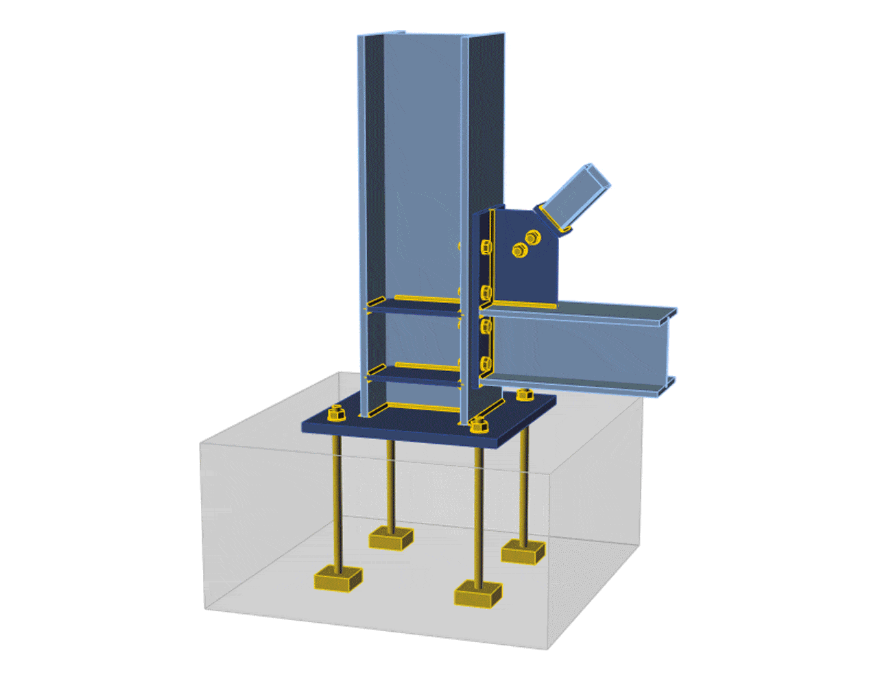 Our CBFEM method for steel