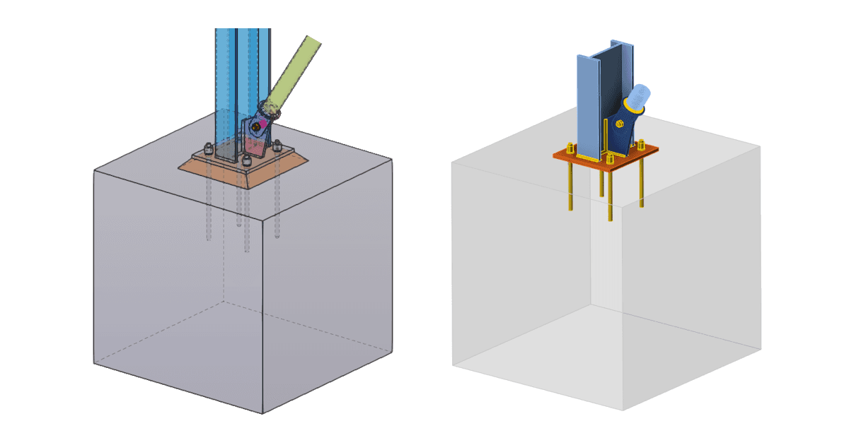 Horgonyok importálása Tekla Structures-ből